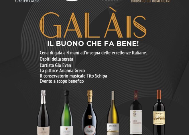 “Galais” quando il vino incontra il “bene”
